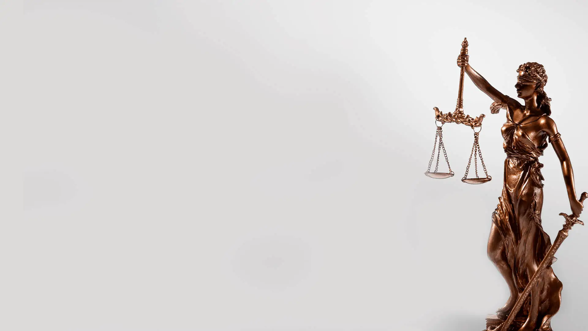 Imagem estátua de advocacia